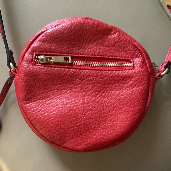 Sole Society red Bayle Faux Leather Crossbody bag - Picture 2 of 6